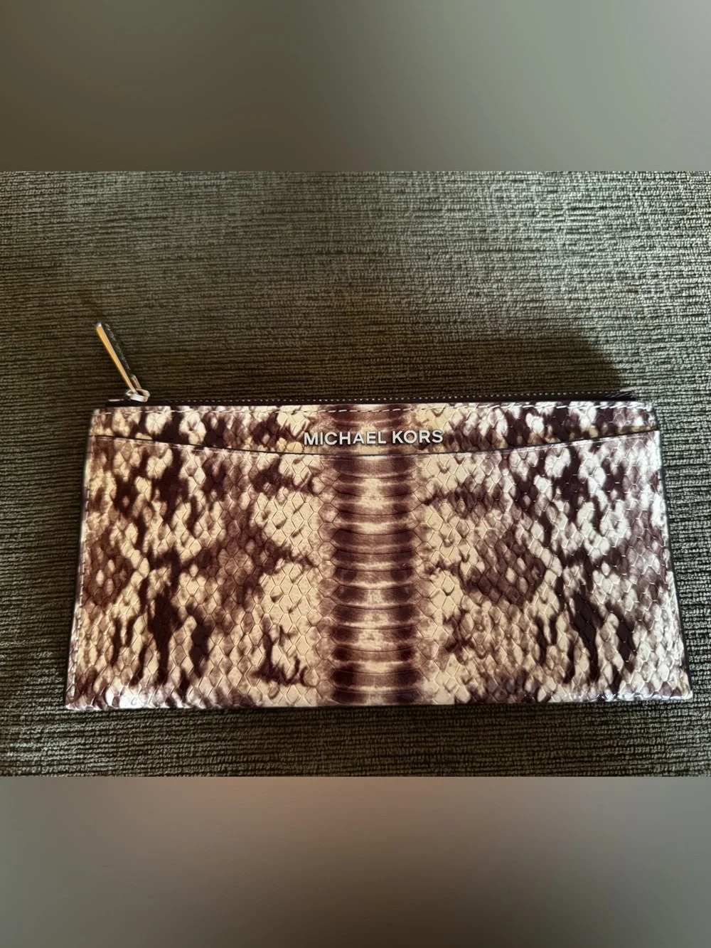 Michael Kors Snake-Skin Wallet
